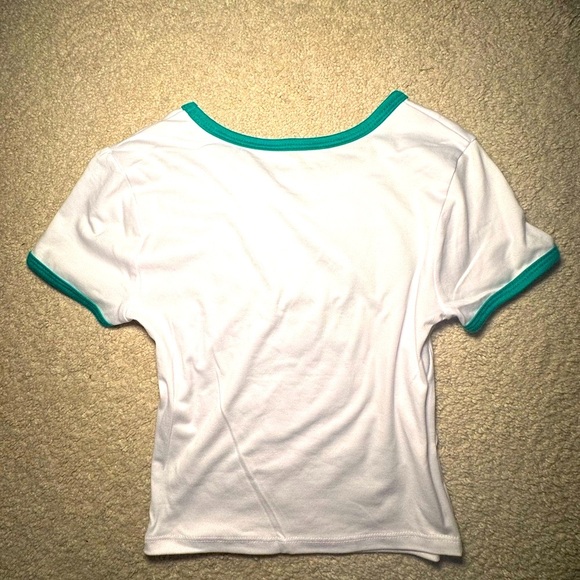 White and Green Mexico T-Shirt - Picture 2 of 2